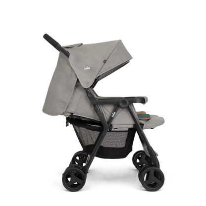 Joie - Carrinho Duplo para Gêmeos Aire Twin Cinza Pebble
