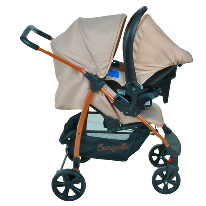 Burigotto - Kit Carrinho de Bebê Ecco Travel System com Bebê Conforto