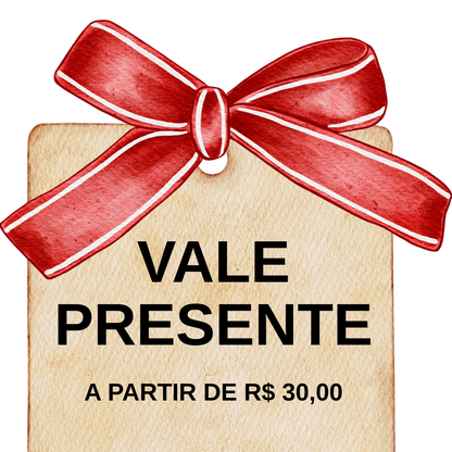Vale Presente da OutfitBaby - de R$ 30 à R$ 1.000 - Presenteie quem você ama!