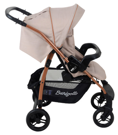 Burigotto - Kit Carrinho de Bebê Rio 22 Travel System com Bebê Conforto
