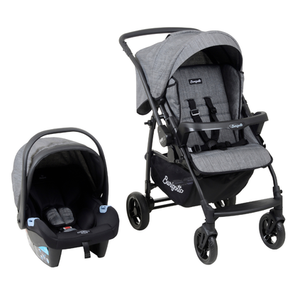 Burigotto - Kit Carrinho de Bebê Rio 22 Travel System com Bebê Conforto