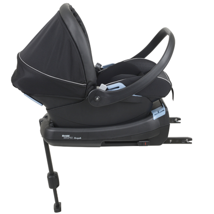 Burigotto - Base de Carro Para Bebê Conforto Isofix Sem Desenho Cor Preto