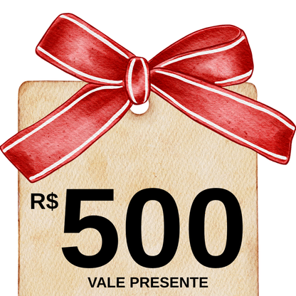 Vale Presente da OutfitBaby - de R$ 30 à R$ 1.000 - Presenteie quem você ama!