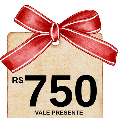 Vale Presente da OutfitBaby - de R$ 30 à R$ 1.000 - Presenteie quem você ama!