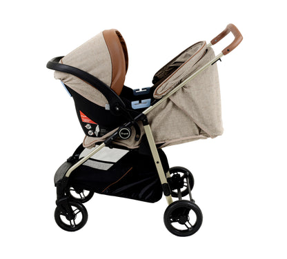 Burigotto - Kit Carrinho de Bebê Virtus Travel System com Bebê Conforto