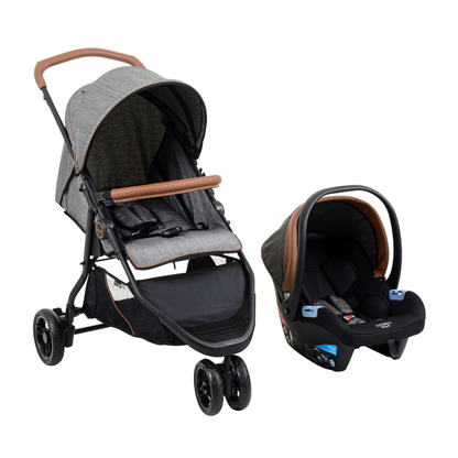 Burigotto - Kit Carrinho De Bebê Ventura Travel System 3 Rodas com Bebê Conforto
