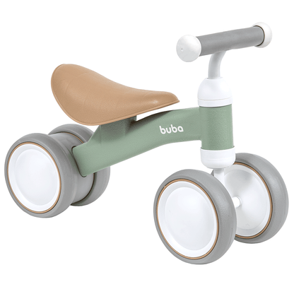 Buba - Bicicleta de Equilíbrio 4 Rodas Retro Sem Pedal